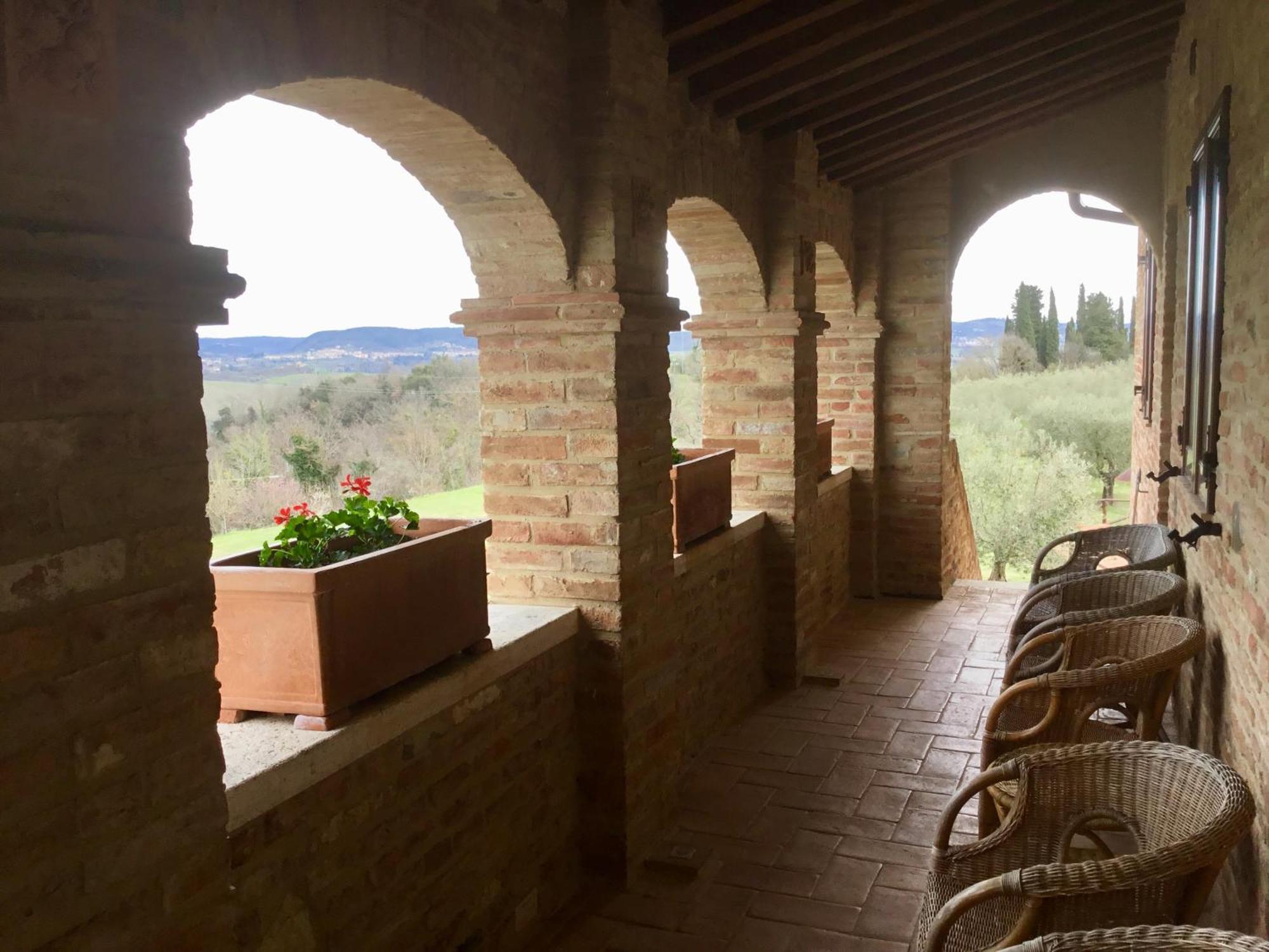 Podere Fornaci Villa Asciano Luaran gambar